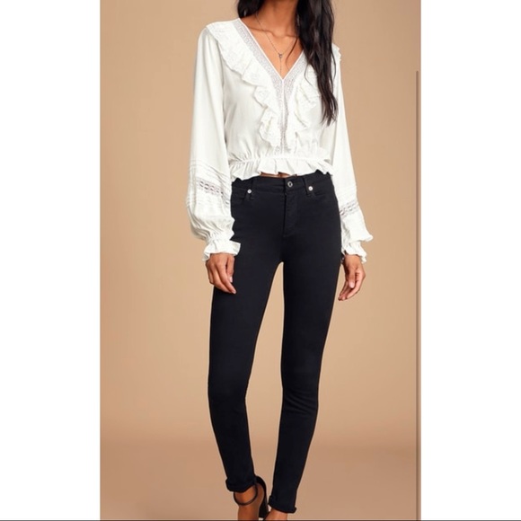 Ivory lace top - Picture 4 of 7